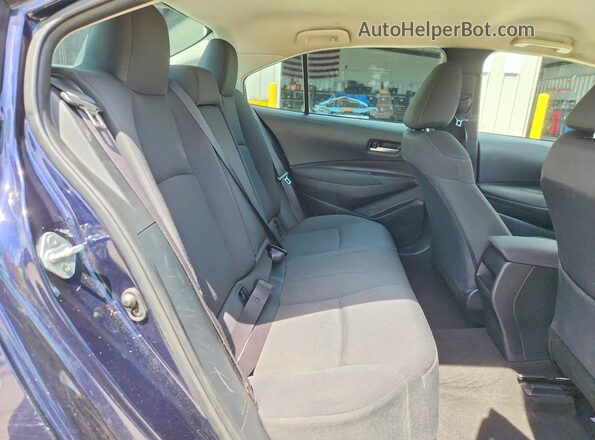 5YFEPMAE9MP227024 2021 TOYOTA COROLLA Синий Вид задних сидений
