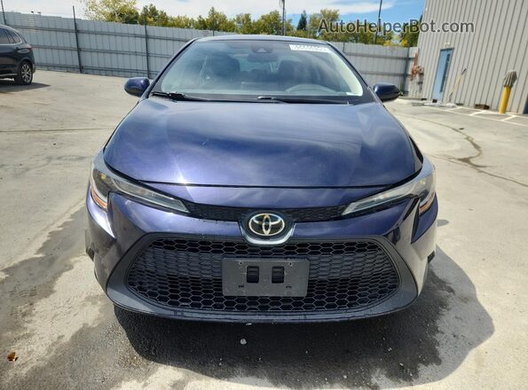 5YFEPMAE9MP227024 2021 TOYOTA COROLLA Синий Вид наклейки с VIN-кодом