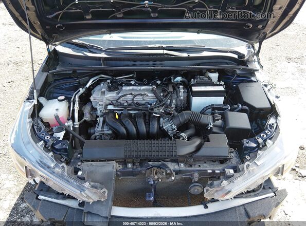 5YFEPMAE9MP261982 2021 TOYOTA COROLLA Dark Blue უკანა ხედი
