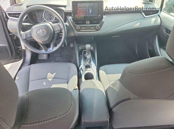 5YFEPMAE9NP271574 2022 TOYOTA COROLLA Black Vista del salpicadero