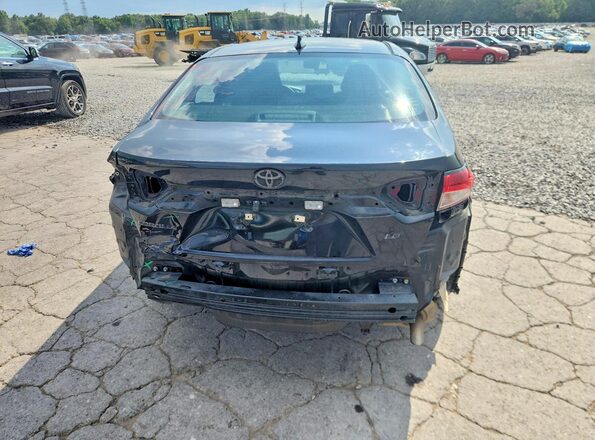 5YFEPMAE9NP271574 2022 TOYOTA COROLLA Black Vista trasera