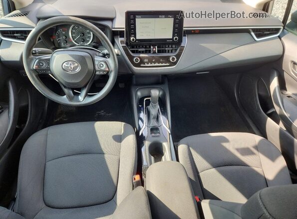 5YFEPMAE9NP273986 2022 TOYOTA COROLLA Blue Widok deski rozdzielczej