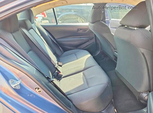 5YFEPMAE9NP273986 2022 TOYOTA COROLLA Blue Widok tylnych siedzeń