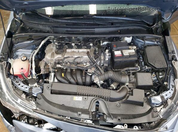 5YFEPMAE9NP288584 2022 TOYOTA COROLLA Blue უკანა სალონის ხედი