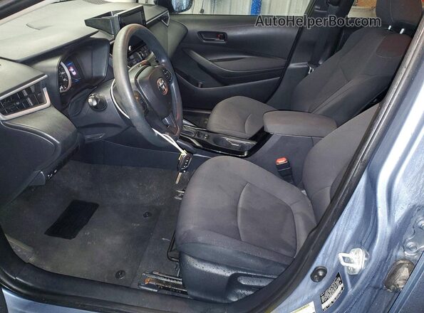5YFEPMAE9NP288584 2022 TOYOTA COROLLA Blue წინა სალონის ხედი