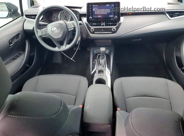 5YFEPMAE9NP296801 2022 TOYOTA COROLLA Blue Vista del salpicadero