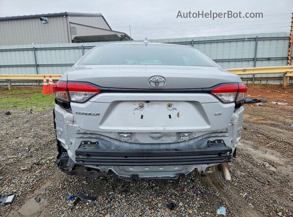 5YFEPMAE9NP325004 2022 TOYOTA COROLLA Silver Vista trasera