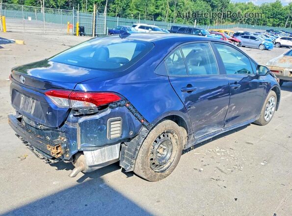 5YFEPMAE9NP344460 2022 TOYOTA COROLLA Blue უკანა მარჯვენა