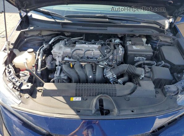 5YFEPMAE9NP344460 2022 TOYOTA COROLLA Blue უკანა სალონის ხედი