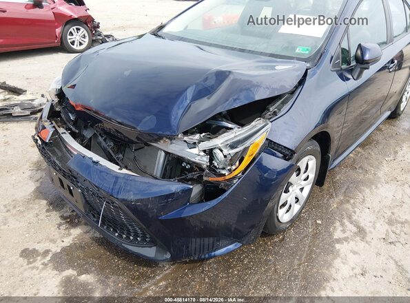 5YFEPMAE9NP369004 2022 TOYOTA COROLLA Blue Widok z przodu
