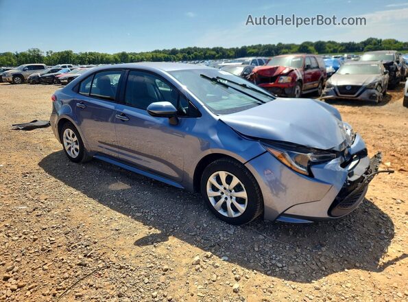 5YFEPMAE9NP371741 2022 TOYOTA COROLLA Синий Передняя правая четверть