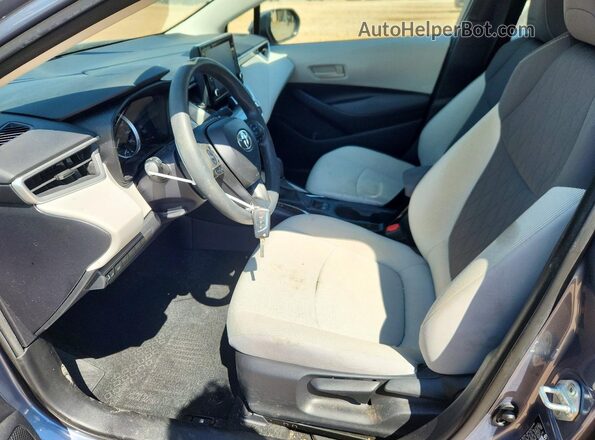 5YFEPMAE9NP371741 2022 TOYOTA COROLLA Синий Вид салона спереди