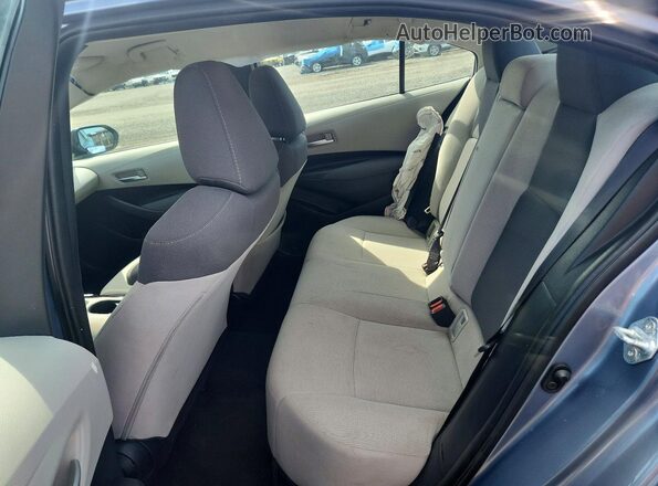 5YFEPMAEXMP161776 2021 TOYOTA COROLLA Blue უკანა სავარძლების ხედი