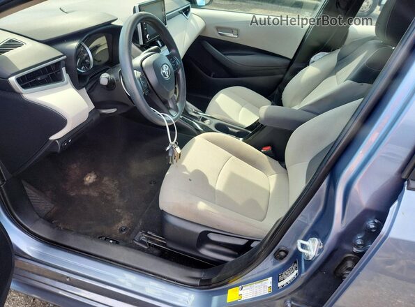 5YFEPMAEXMP161776 2021 TOYOTA COROLLA Blue წინა სალონის ხედი