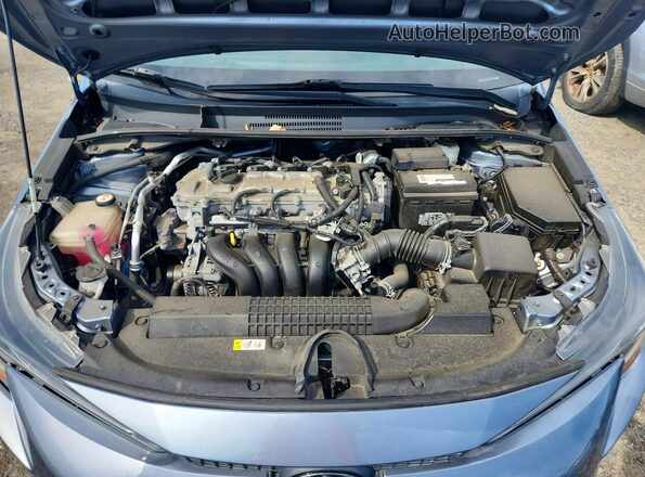 5YFEPMAEXMP161776 2021 TOYOTA COROLLA Blue უკანა სალონის ხედი