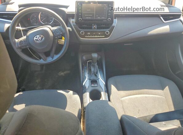 5YFEPMAEXMP183440 2021 TOYOTA COROLLA Red წინა პანელის ხედი