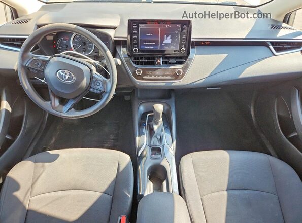 5YFEPMAEXMP191134 2021 TOYOTA COROLLA Silver Vista del salpicadero