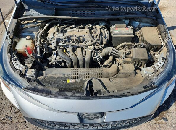 5YFEPMAEXMP191134 2021 TOYOTA COROLLA Silver Vista interior trasera