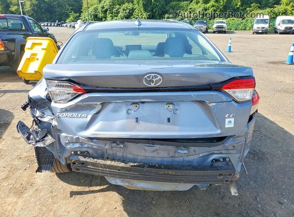 5YFEPMAEXMP195233 2021 TOYOTA COROLLA Blue Vista trasera