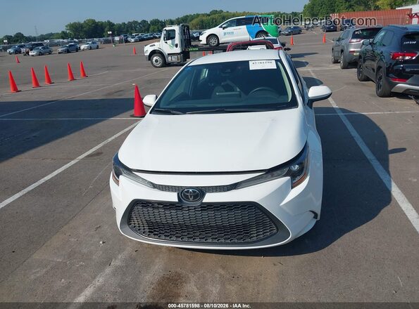5YFEPMAEXMP234533 2021 TOYOTA COROLLA White Vista del cuadro de instrumentos