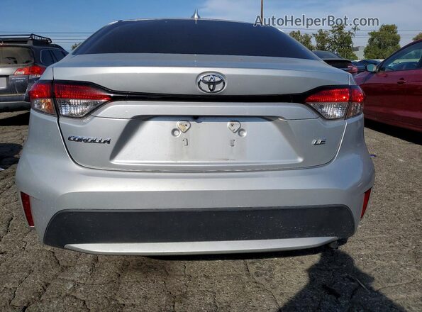 5YFEPMAEXMP246231 2021 TOYOTA COROLLA Silver Հետևի տեսք