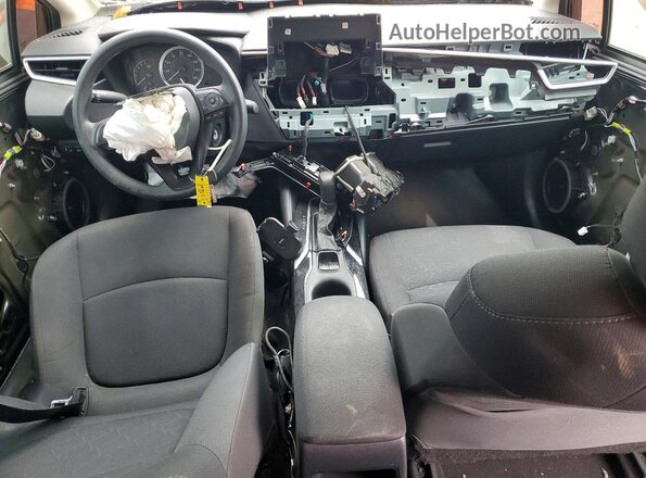 5YFEPMAEXMP249551 2021 TOYOTA COROLLA Черный Вид панели приборов