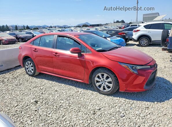 5YFEPMAEXMP262039 2021 TOYOTA COROLLA Red Передня права чверть