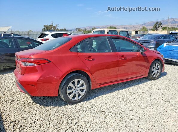 5YFEPMAEXMP262039 2021 TOYOTA COROLLA Red Задня права чверть