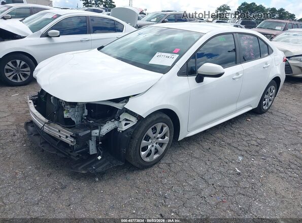 5YFEPMAEXMP262820 2021 TOYOTA COROLLA White წინა მარცხენა ხედი სამი მეოთხედიდან