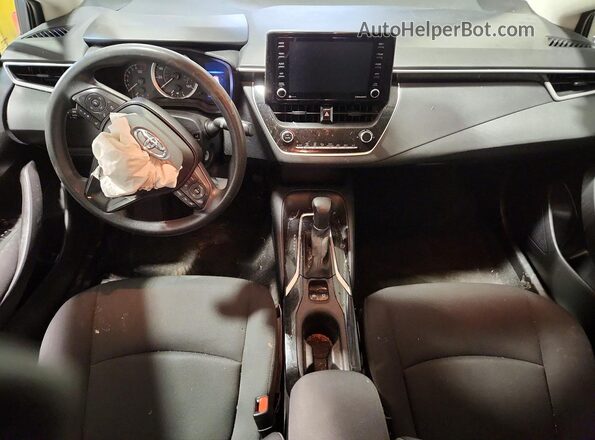 5YFEPMAEXNP290294 2022 TOYOTA COROLLA Gray Widok deski rozdzielczej