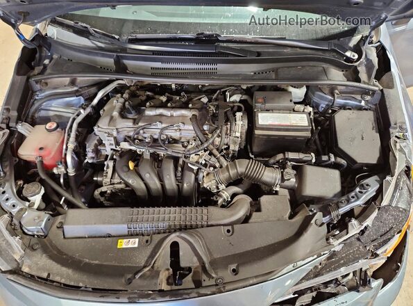 5YFEPMAEXNP290294 2022 TOYOTA COROLLA Gray Widok wnętrza z tyłu