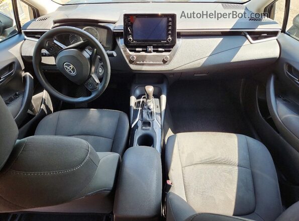 5YFEPMAEXNP293373 2022 TOYOTA COROLLA Black წინა პანელის ხედი
