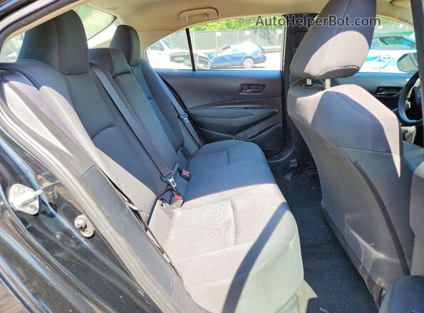 5YFEPMAEXNP293373 2022 TOYOTA COROLLA Black უკანა სავარძლების ხედი
