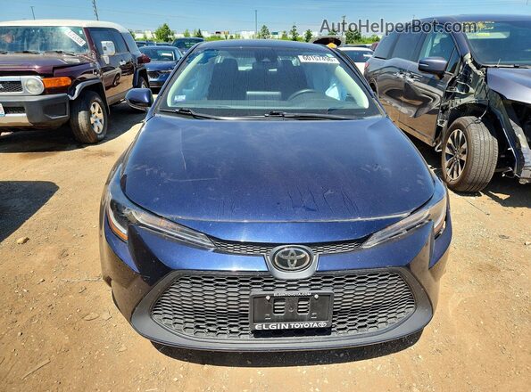 5YFEPMAEXNP300872 2022 TOYOTA COROLLA Blue Դիմացի տեսք