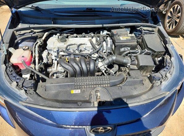 5YFEPMAEXNP300872 2022 TOYOTA COROLLA Blue Սալոնի հետևի տեսք