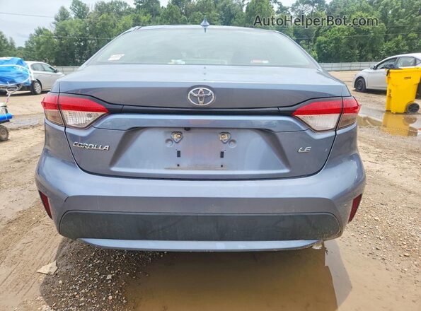 5YFEPMAEXNP308213 2022 TOYOTA COROLLA Blue Հետևի տեսք