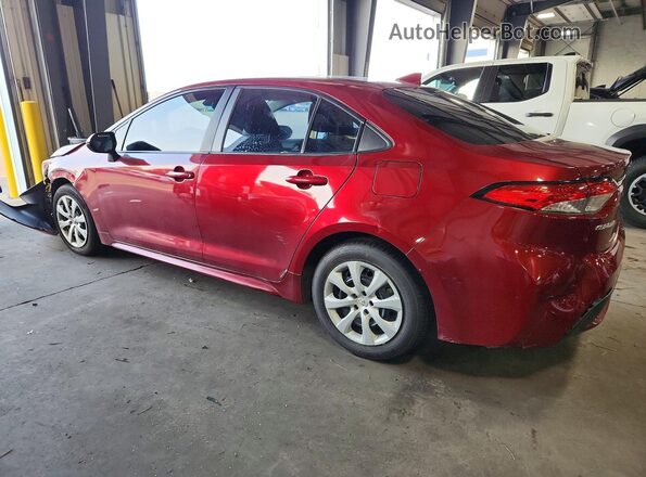 5YFEPMAEXNP323309 2022 TOYOTA COROLLA Red Задня ліва чверть