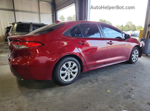 5YFEPMAEXNP323309 2022 TOYOTA COROLLA Red Задня права чверть