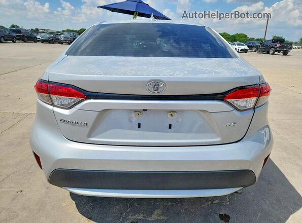 5YFEPMAEXNP376060 2022 TOYOTA COROLLA Silver Rear view