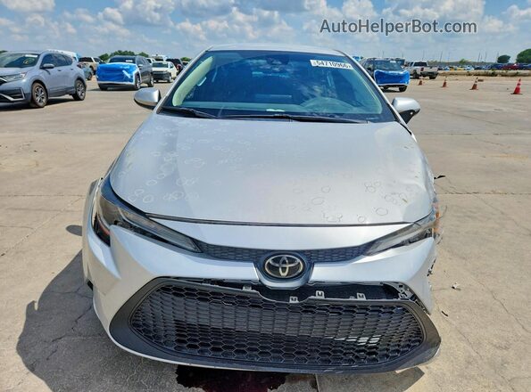 5YFEPMAEXNP376060 2022 TOYOTA COROLLA Silver Front view