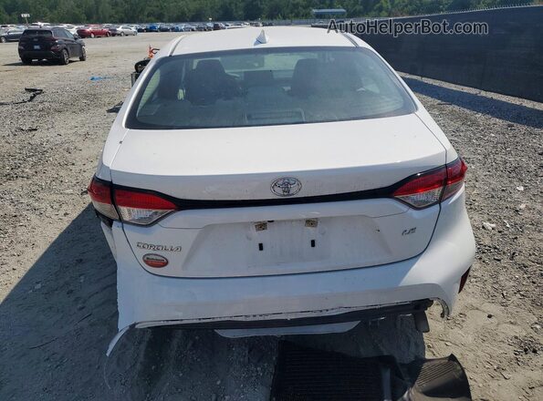 5YFEPMAEXNP391934 2022 TOYOTA COROLLA White Widok z tyłu
