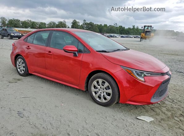 5YFEPRAE0LP034935 2020 TOYOTA COROLLA Red Przód prawy