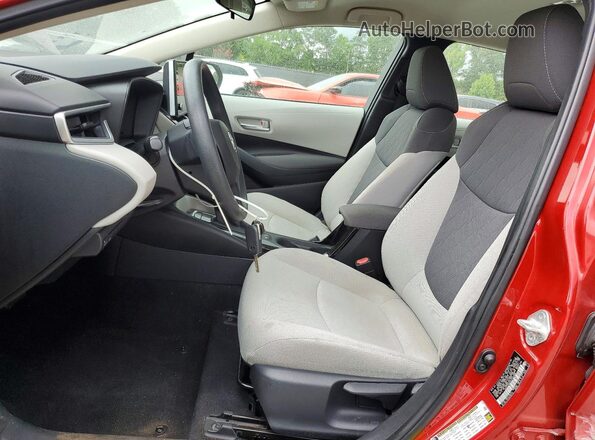 5YFEPRAE0LP034935 2020 TOYOTA COROLLA Red Widok wnętrza z przodu