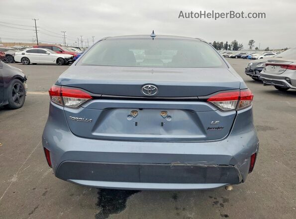 5YFEPRAE0LP036166 2020 TOYOTA COROLLA Blue უკანა ხედი
