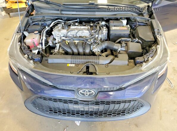 5YFEPRAE0LP063593 2020 TOYOTA COROLLA Blue უკანა სალონის ხედი