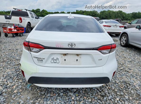 5YFEPRAE0LP076280 2020 TOYOTA COROLLA White Вид ззаду