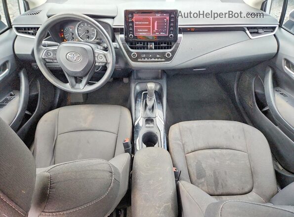5YFEPRAE0LP076280 2020 TOYOTA COROLLA White Вид панелі приладів