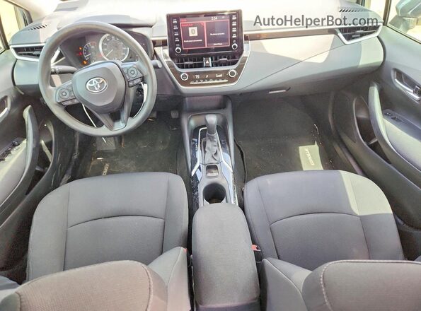 5YFEPRAE0LP092110 2020 TOYOTA COROLLA Синий Вид панели приборов