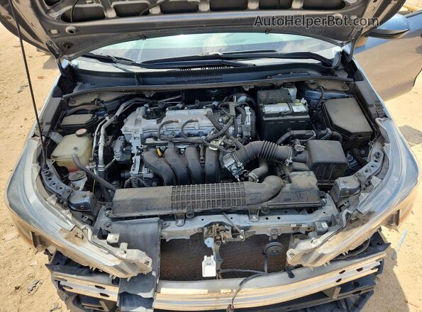 5YFEPRAE0LP092110 2020 TOYOTA COROLLA Синий Вид задней части салона