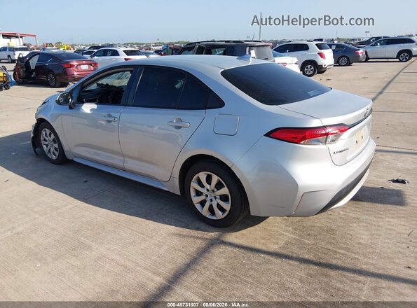 5YFEPRAE0LP095279 2020 TOYOTA COROLLA Silver Задня ліва чверть